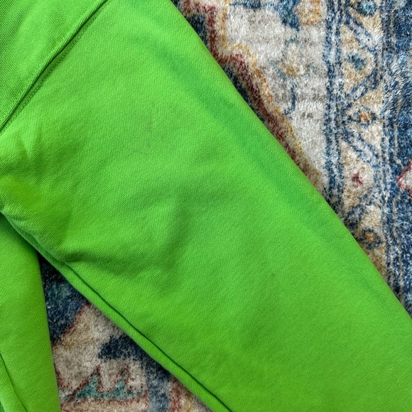 Sp5der Logo Green Pullover Hoodie Large - Picture 5 of 6